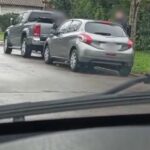 Robarruedas atacaron en City Bell y fueron filmados en plena acción