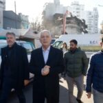 Julio Alak dio detalles de los trabajos de demolición en el depósito que se incendió en La Plata