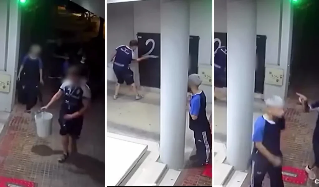 Un grupo de jóvenes de Gimnasia vandalizó un edificio de La Plata y hay hartazgo vecinal